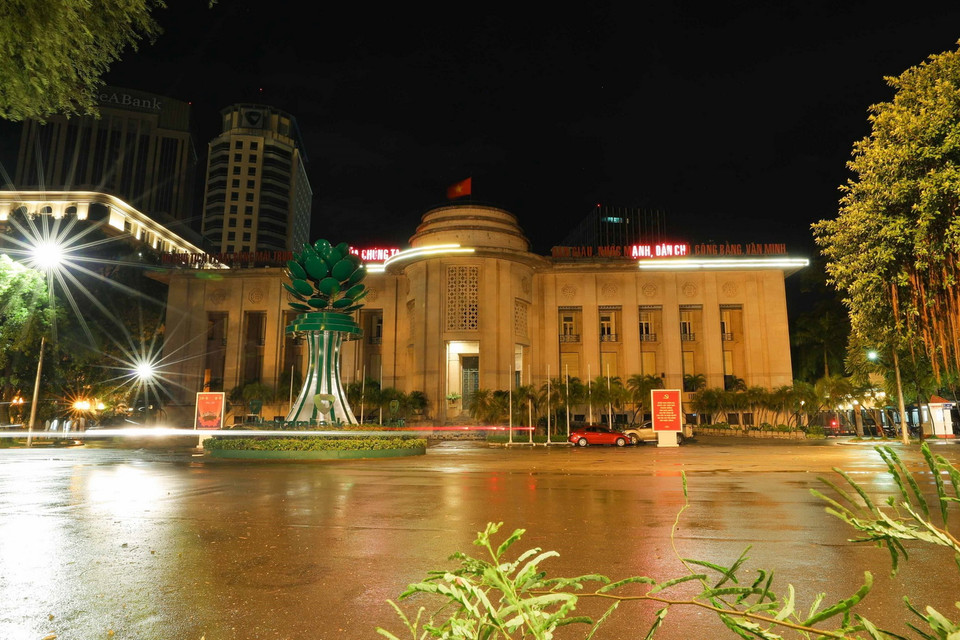  Ngân hàng Nhà nước Việt Nam. (Ảnh: Thanh Tùng/TTXVN)