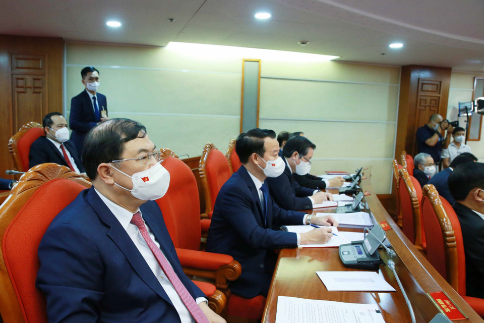 Các đại biểu dự phiên khai mạc hội nghị. (Ảnh: Phương Hoa/TTXVN)