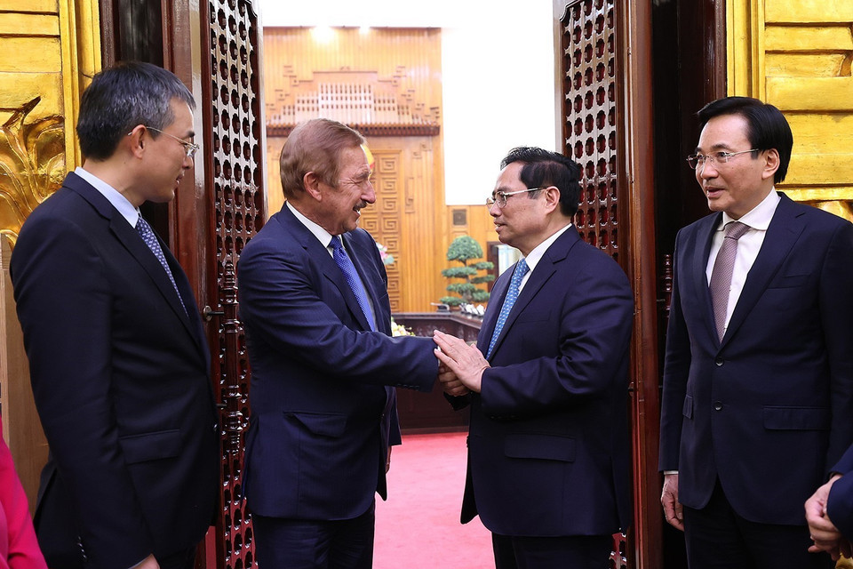 Air Lease Corporation (ALC) là công ty cho thuê tàu bay lớn nhất thế giới với hơn 450 tàu bay trên toàn cầu. (Ảnh: Dương Giang/TTXVN)