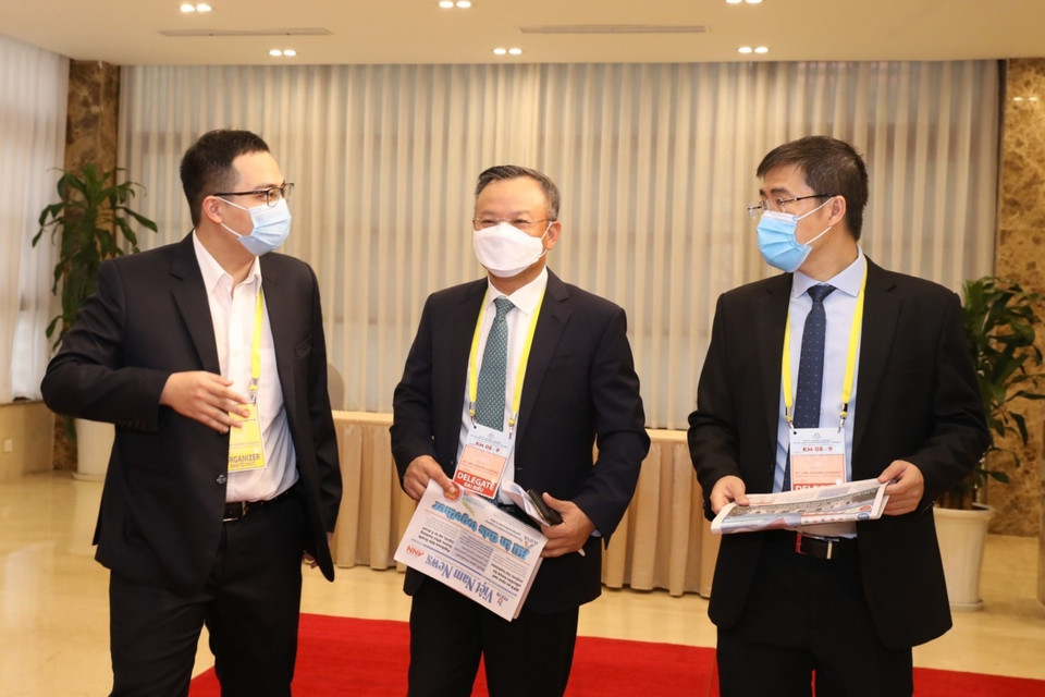 Các đại biểu dự phiên khai mạc tại Hà Nội. (Ảnh: Văn Điệp/TTXVN)