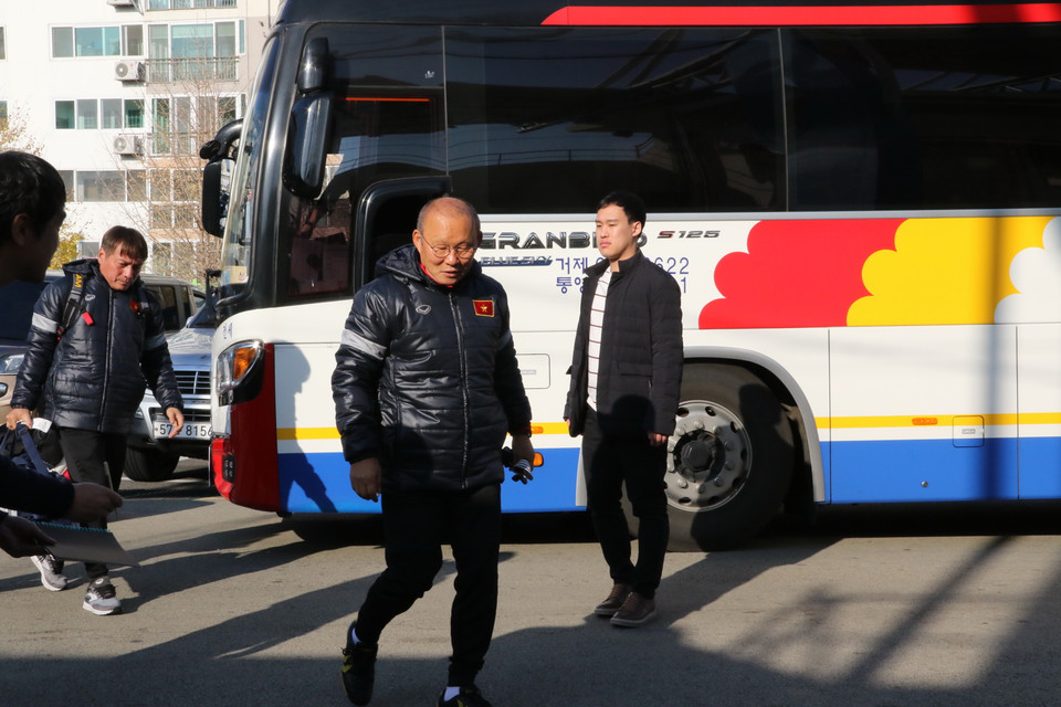 Huấn luyện viên Park Hang-seo. (Ảnh: Trần Phương/Vietnam+)