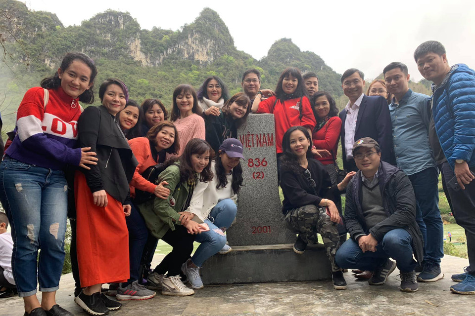 Chuyến đi tới Thác Bản Giốc (Cao Bằng), thăm Cột mốc 836 là một trải nghiệm thú vị, nâng cao ý thức chủ quyền lãnh thổ của Báo Điện tử VietnamPlus. (Ảnh:Vietnam+)