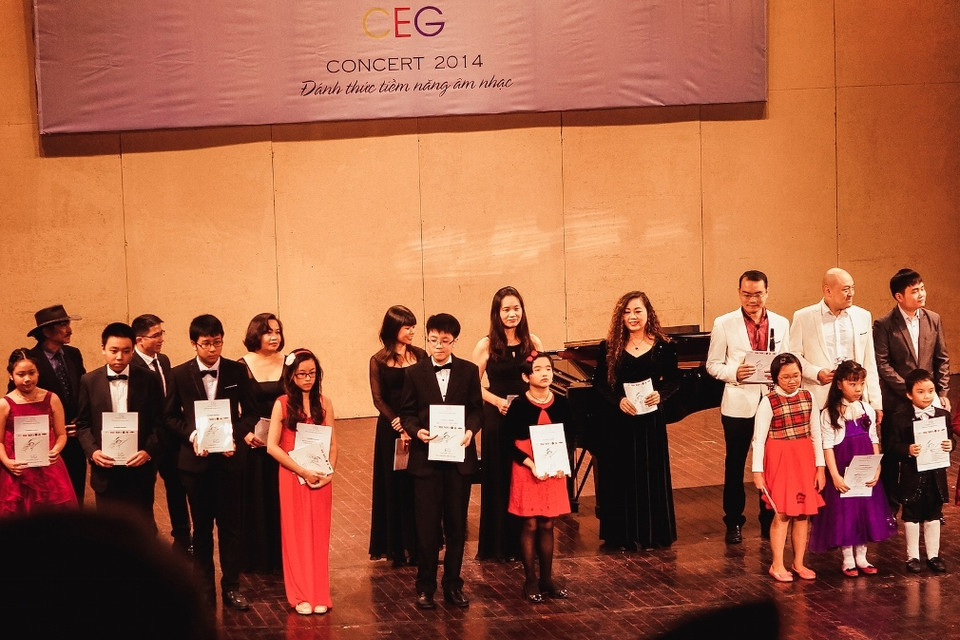 Rất nhiều tài năng trẻ về piano đã đoạt nhiều giải cao trong nước và quốc tế. (Ảnh Minh Sơn/Vietnam+)