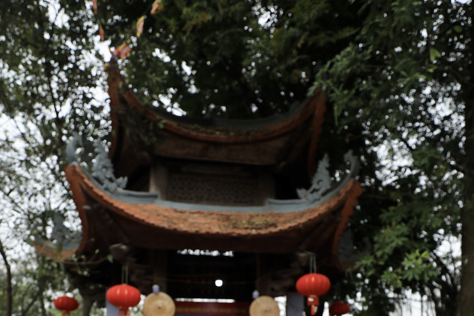 Hội Lim 2023 đón đông đảo du khách thập phương về du Xuân, trẩy hội. (Ảnh: Nhật Anh/TTXVN)