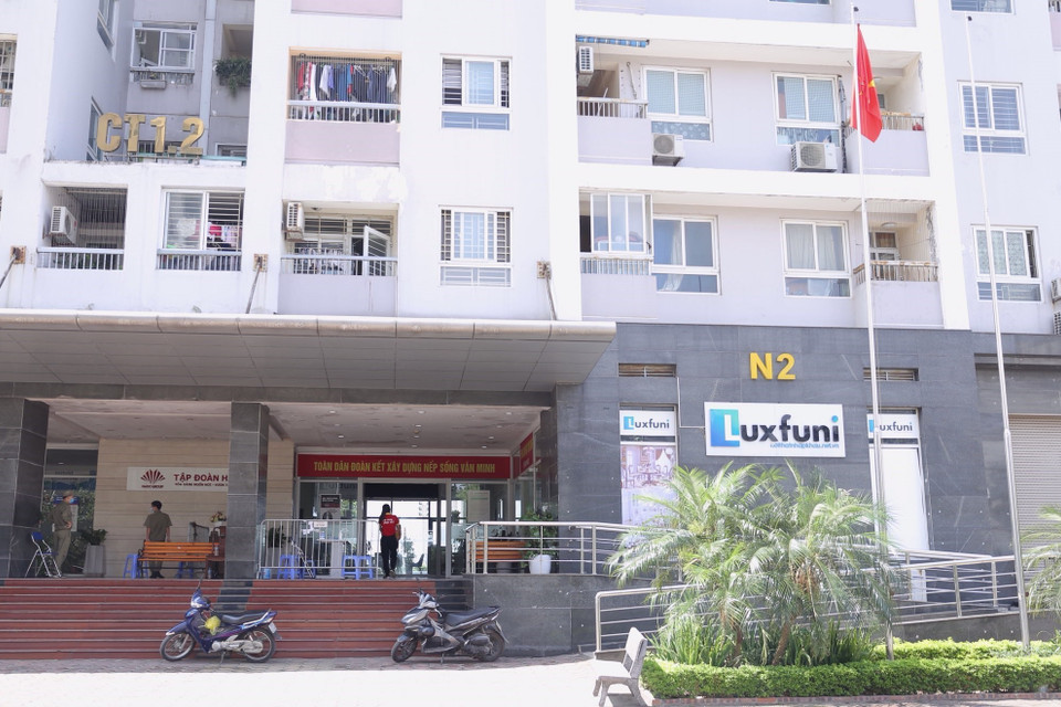 Cư dân này được xác định dương tính ngày 25/5/2021. (Ảnh: Hoàng Hiếu/TTXVN)