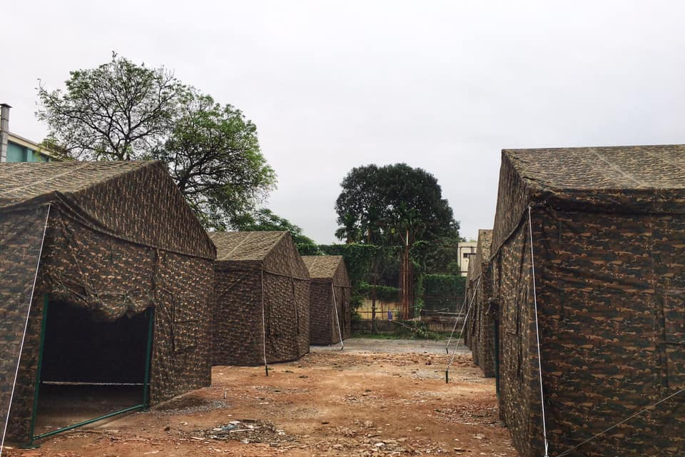 Đây là phần kịch bản dự phòng ứng phó với tình huống xấu nhất. (Ảnh: Đặng Tú/Vietnam+)