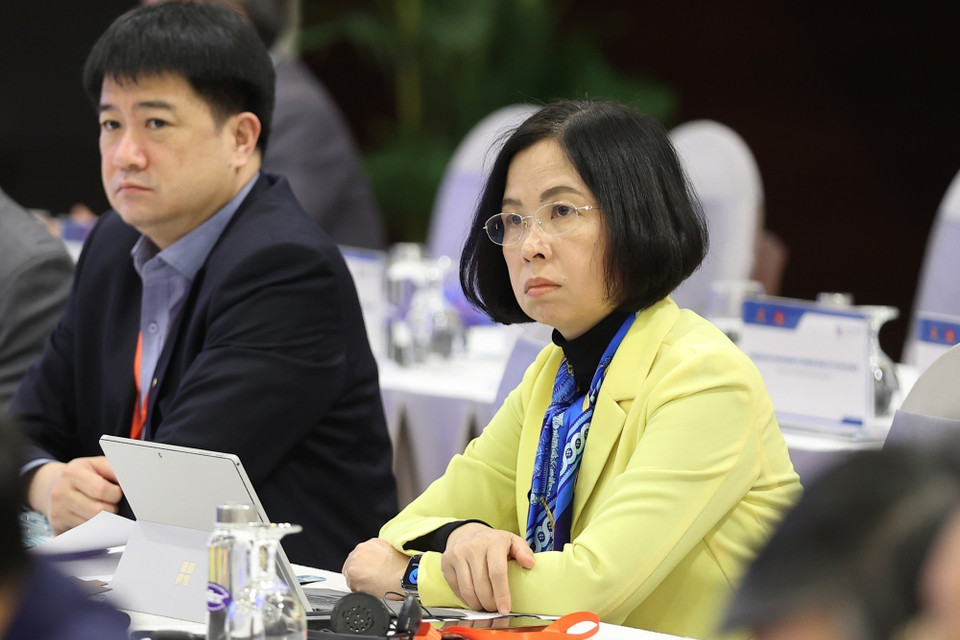 Các đại biểu dự Diễn đàn Kinh tế Việt Nam. (Ảnh: Dương Giang/TTXVN)