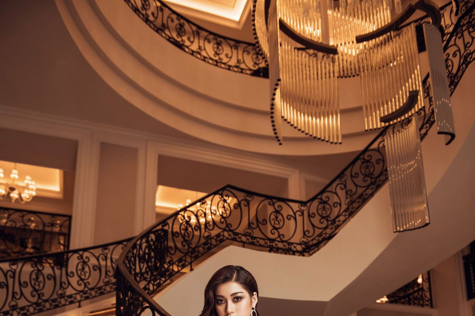 Thí sinh Hoàng Kim Ngân. (Ảnh:Vietnam+)