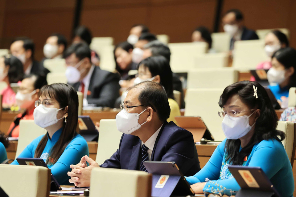 Các đại biểu tham dự phiên khai mạc. (Ảnh: Thống Nhất/TTXVN)