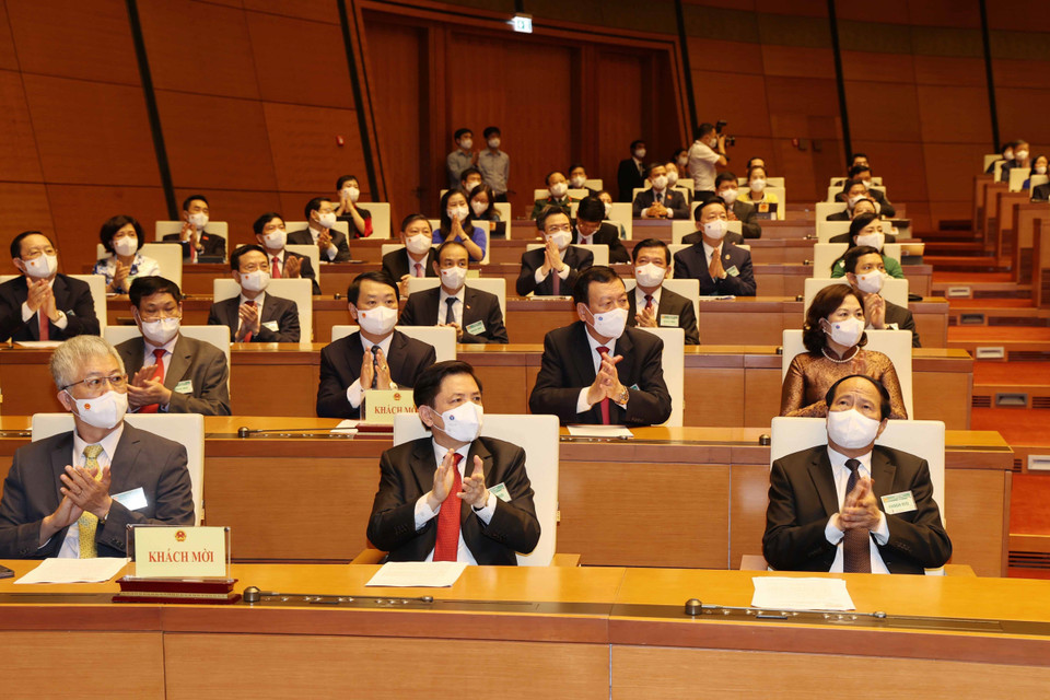 Các đại biểu dự Lễ khai mạc. (Ảnh: Trí Dũng/TTXVN)