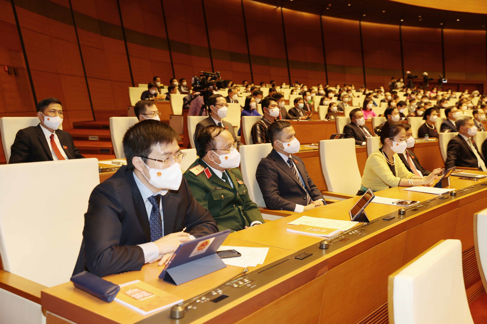 Các đại biểu dự Lễ khai mạc. (Ảnh: Trí Dũng/TTXVN)