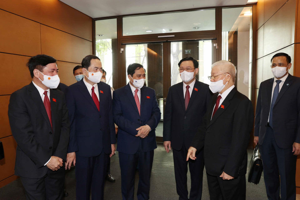  Lễ khai mạc diễn ra vào lúc 8 giờ ngày 20/7, tại Hội trường Diên Hồng. (Ảnh: Trí Dũng/TTXVN)