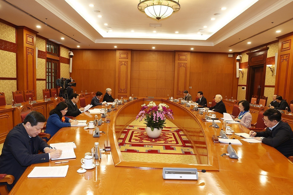 Quang cảnh cuộc họp. (Ảnh : Trí Dũng/TTXVN)