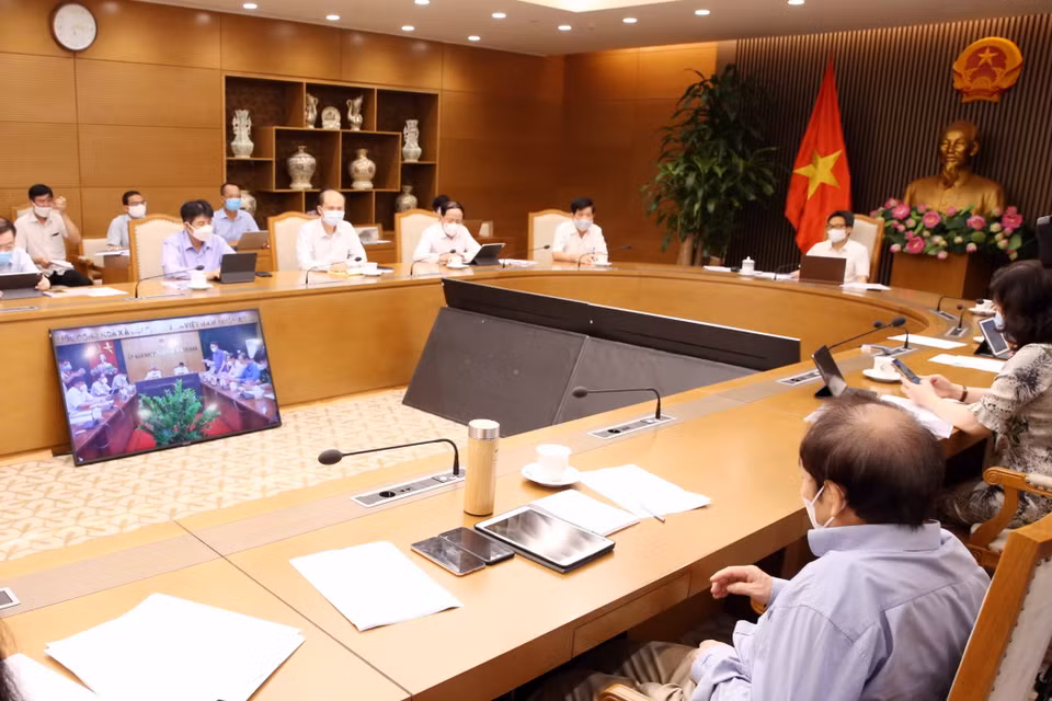 Quang cảnh cuộc họp. (Ảnh: Phạm Kiên/TTXVN)