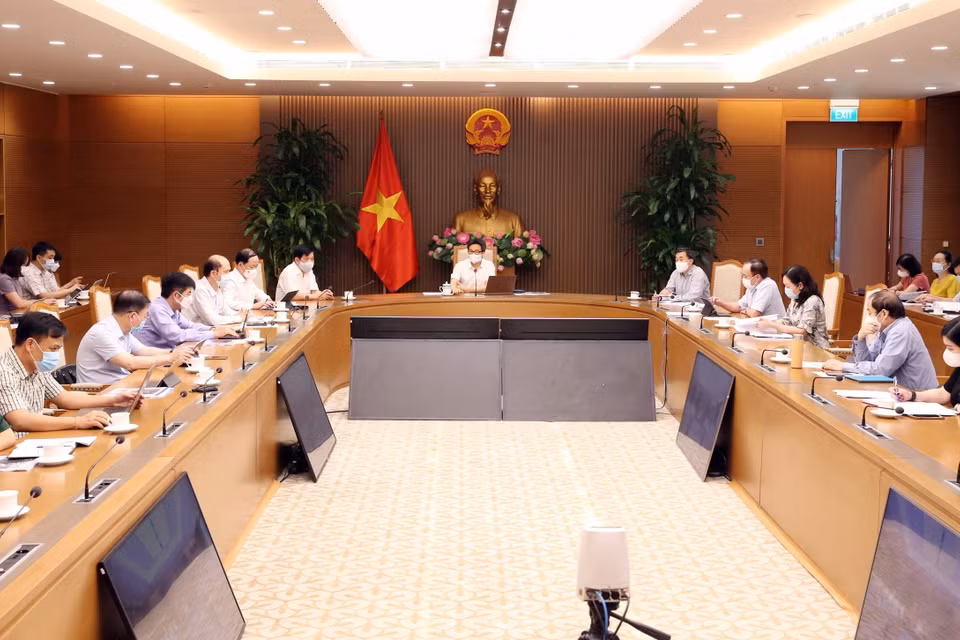 Quang cảnh cuộc họp. (Ảnh: Phạm Kiên/TTXVN)
