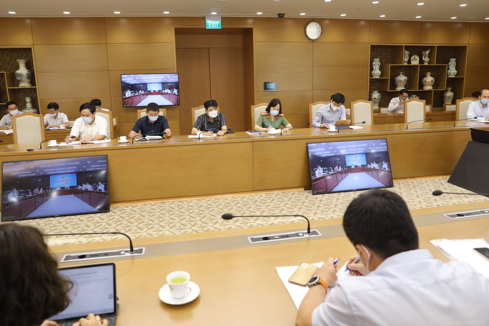 Quang cảnh cuộc họp. (Ảnh: Văn Điệp/TTXVN)