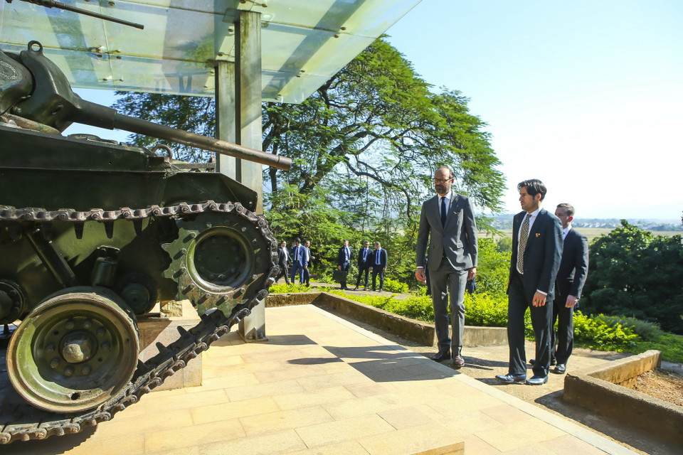 Các điểm di tích chiến trường xưa trở thành điểm đến du lịch của nhiều du khách. (Ảnh: Phan Tuấn Anh/TTXVN)