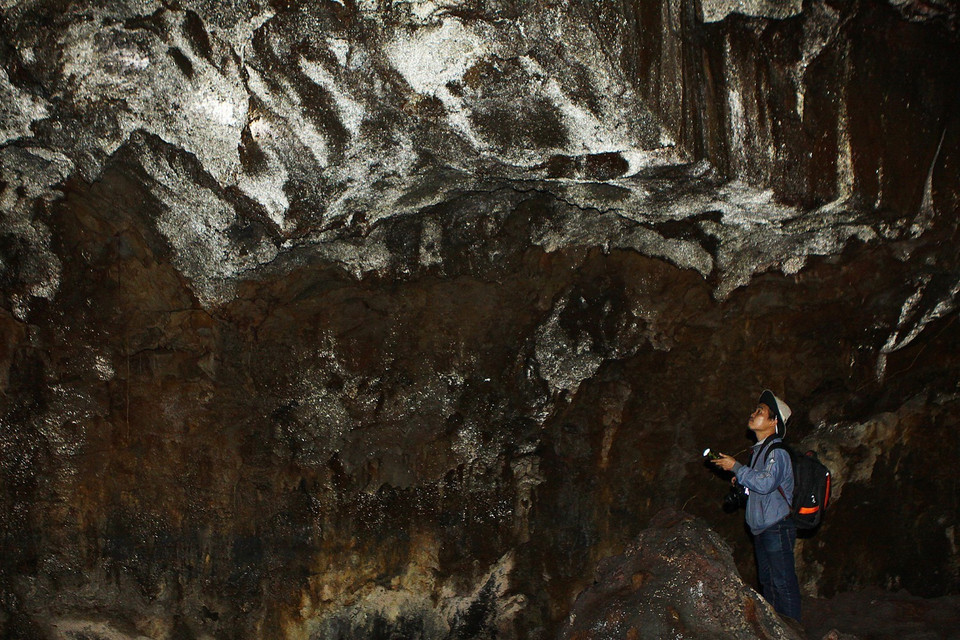 Công viên địa chất Đắk Nông với khoảng 65 điểm di sản địa chất, địa mạo, bao gồm hệ thống gần 50 hang động với tổng chiều dài hơn 10.000m, các miệng núi lửa, thác nước… (Ảnh: Dương Giang/TTXVN)