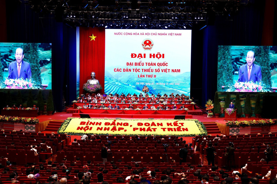 Quang cảnh Phiên bế mạc. (Ảnh: Dương Giang/TTXVN)