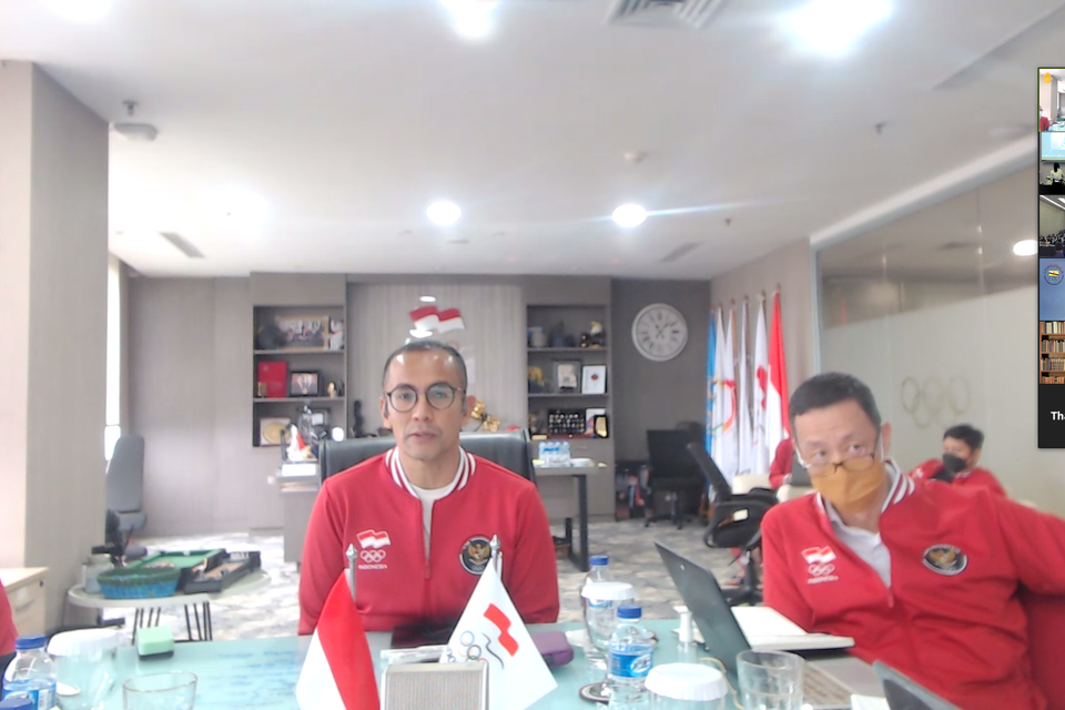 Nhiều đại diện từ các quốc gia khác tham dự họp trực tuyến. (Ảnh: PV/Vietnam+)