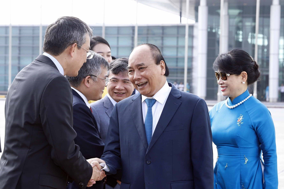 Đây là chuyến thăm đầu tiên của Lãnh đạo cấp cao Việt Nam tới Thái Lan kể từ sau Đại hội Đảng XIII và cũng là chuyến thăm đầu tiên của Chủ tịch nước ta tới Thái Lan sau 24 năm. (Ảnh: Thống Nhất/TTXVN)