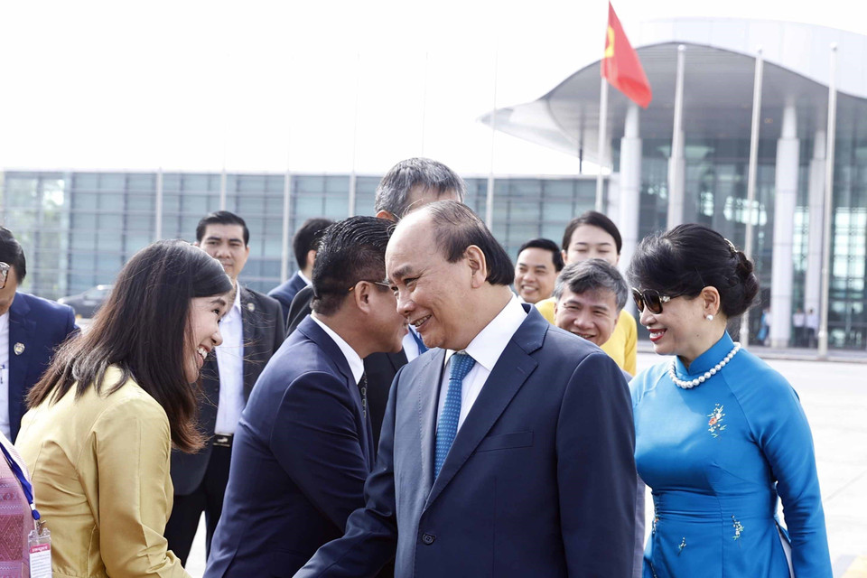 Chuyến thăm chính thức Thái Lan của Chủ tịch nước Nguyễn Xuân Phúc và Phu nhân diễn ra trong bối cảnh quan hệ Đối tác chiến lược tăng cường Việt Nam-Thái Lan đang phát triển tốt đẹp. (Ảnh: Thống Nhất/TTXVN)