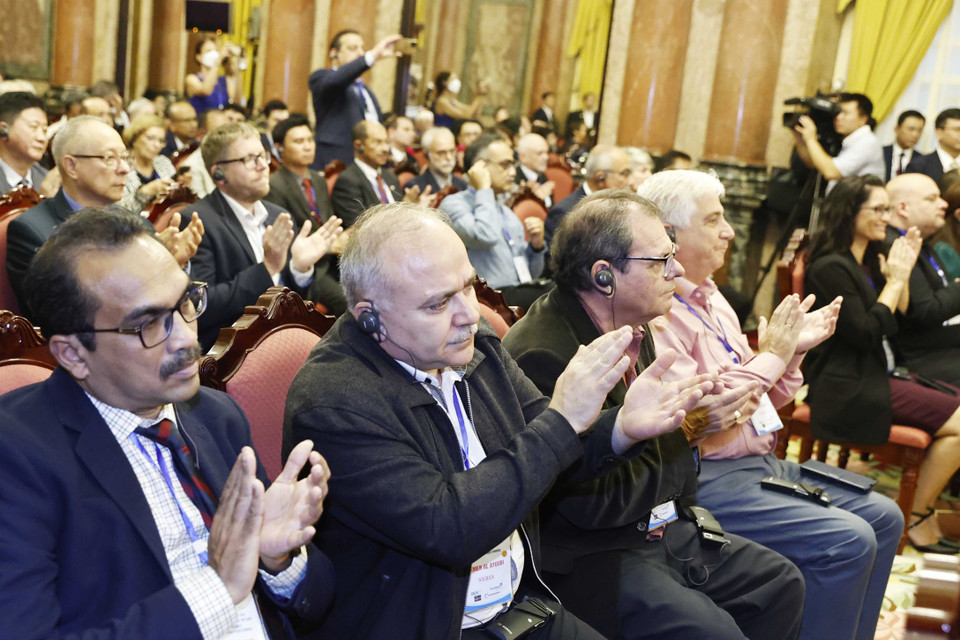 Các đại biểu tham dự. (Ảnh: Thống Nhất/TTXVN)