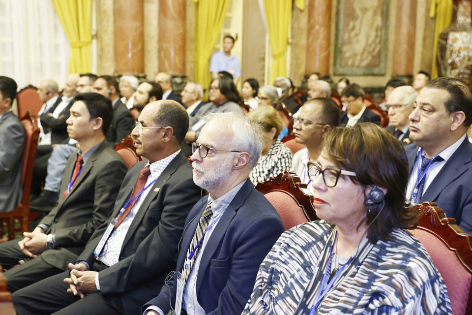 Các đại biểu tham dự. (Ảnh: Thống Nhất/TTXVN)