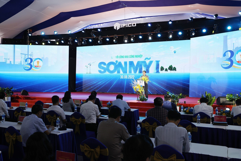 Quang cảnh buổi lễ. (Ảnh: Dương Giang/TTXVN)