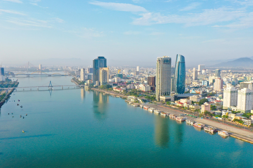 Thành phố Đà Nẵng 47 năm sau ngày giải phóng. (Ảnh: Trần Lê Lâm/TTXVN)