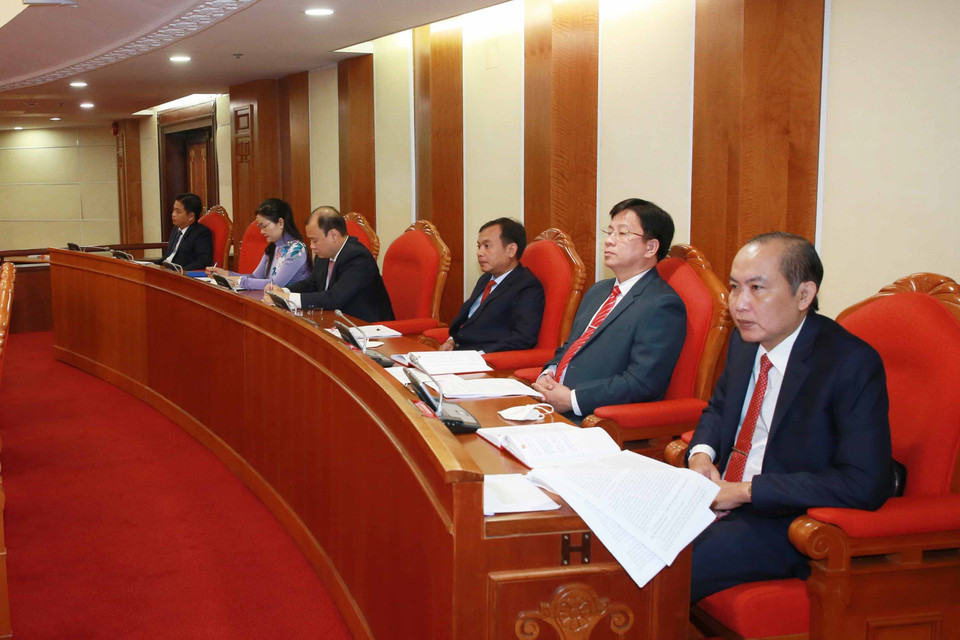 Các đại biểu dự khai mạc hội nghị. (Ảnh: Phương Hoa/TTXVN)