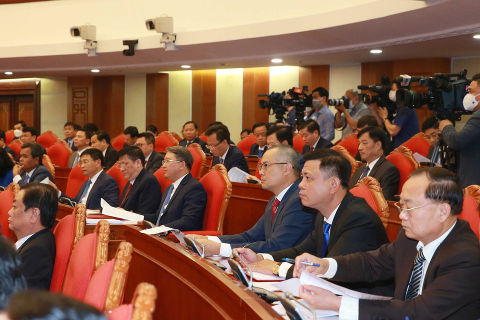 Các đại biểu dự khai mạc hội nghị. (Ảnh: Phương Hoa/TTXVN)