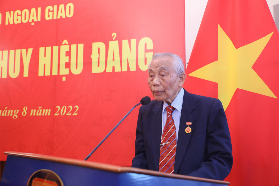 Ông Nguyễn Mạnh Cầm phát biểu. (Ảnh: Lâm Khánh/TTXVN)