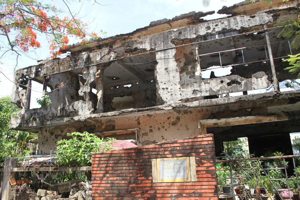  Một góc Di tích Quốc gia Đặc biệt Trường Bồ Đề hôm nay. (Ảnh: Thanh Thủy/TTXVN)