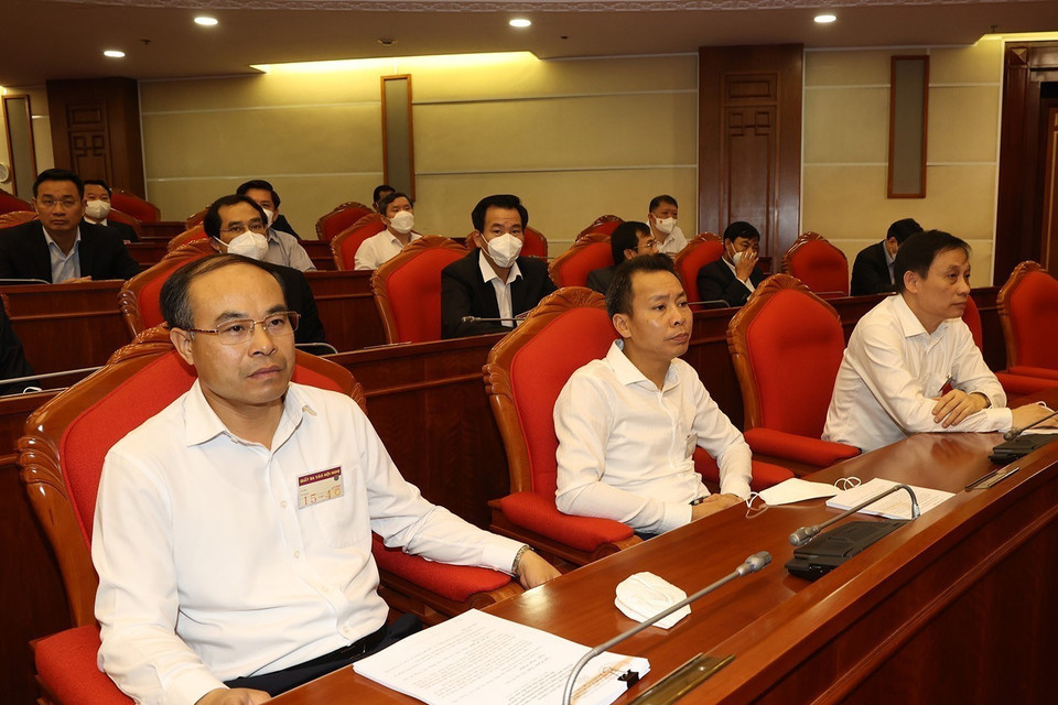 Các đại biểu dự hội nghị. (Ảnh: Trí Dũng/TTXVN)