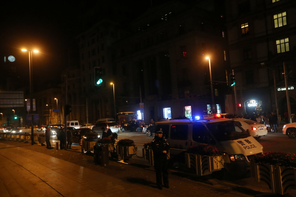 Hiện trường vụ giẫm đạp. (Ảnh: THX/TTXVN)