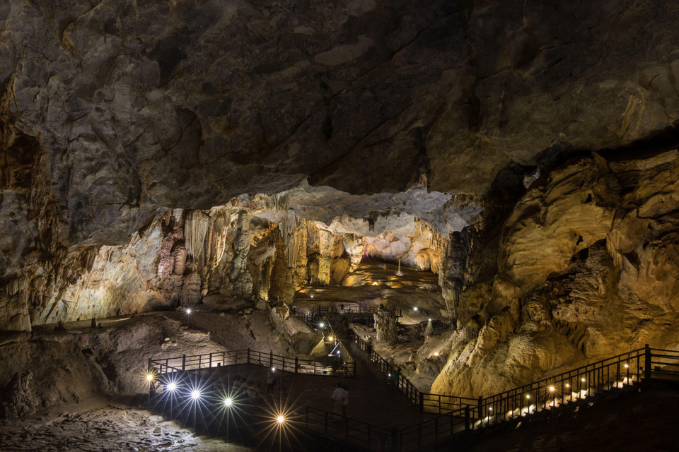 Vẻ đẹp kỳ vĩ của Động Thiên Đường. (Ảnh: TTXVN)