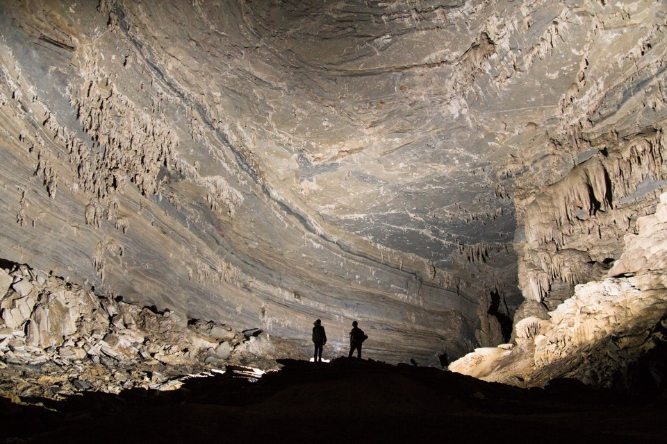 Bên trong hang Tiên 1. (Nguồn: Oxalis Adventures-Ryan Deboodt/Vietnam+)