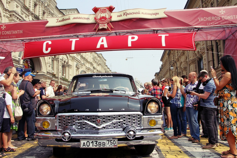 Mẫu xe Traika nổi tiếng của Nga. (Ảnh: Vinh Lê/Vietnam+)