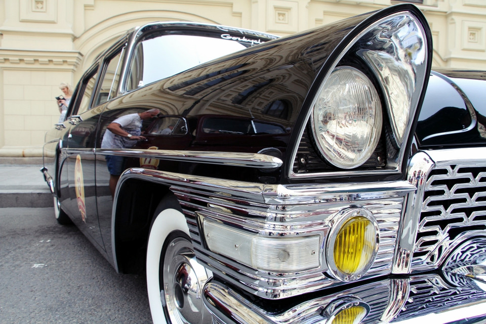 Thiết kế hốc đèn xe Traika. (Ảnh: Vinh Lê/Vietnam+)