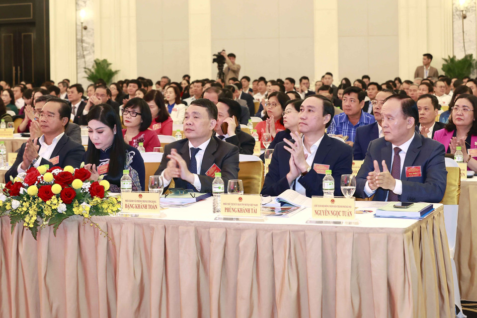 Đại biểu dự hội nghị. (Ảnh: Doãn Tấn/TTXVN)