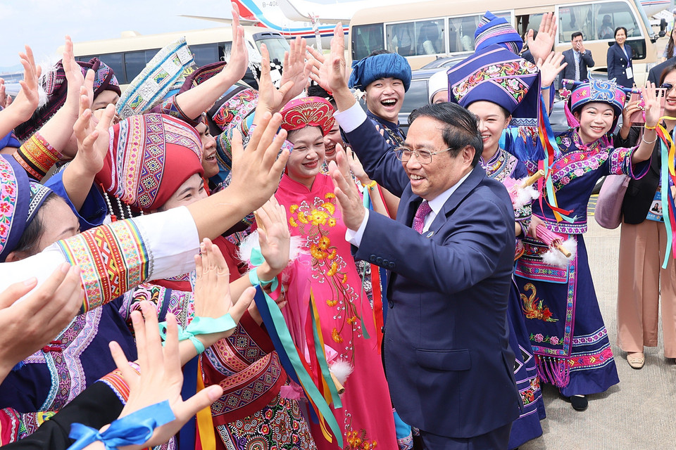 Hội chợ Trung Quốc-ASEAN (CAEXPO) và Hội nghị Thượng đỉnh Thương mại-Đầu tư Trung Quốc-ASEAN (CABIS) lần thứ 20 diễn ra từ ngày 16-17/9/2023. (Ảnh: Dương Giang/TTXVN)