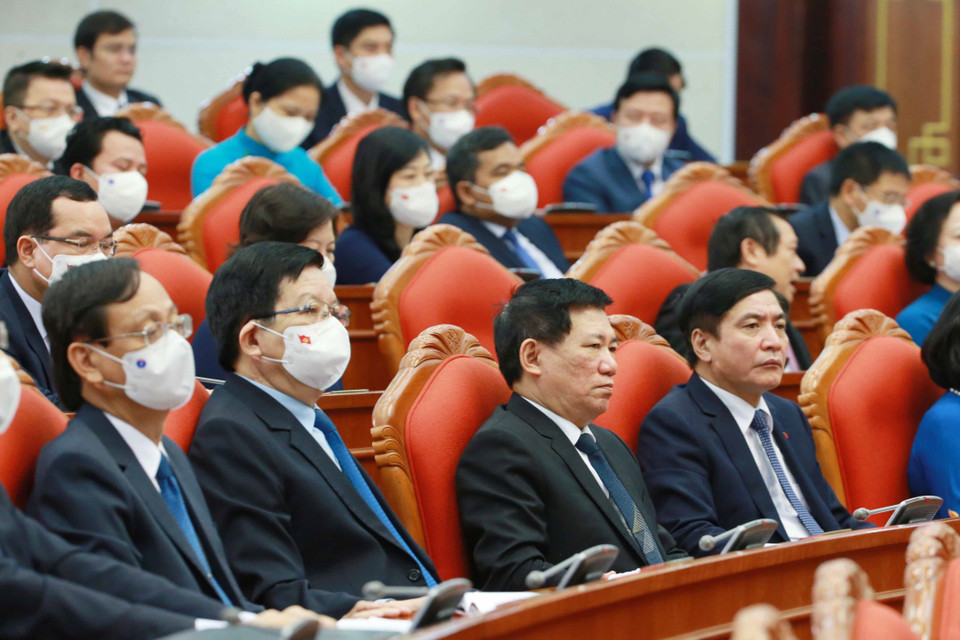 Các đại biểu dự phiên bế mạc hội nghị. (Ảnh: Phương Hoa/TTXVN)