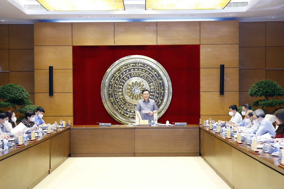 Quang cảnh cuộc họp. (Ảnh: Doãn Tấn/TTXVN)