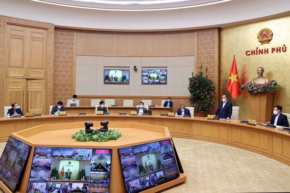 Thủ tướng Nguyễn Xuân Phúc phát biểu. (Ảnh: Thống Nhất/TTXVN)