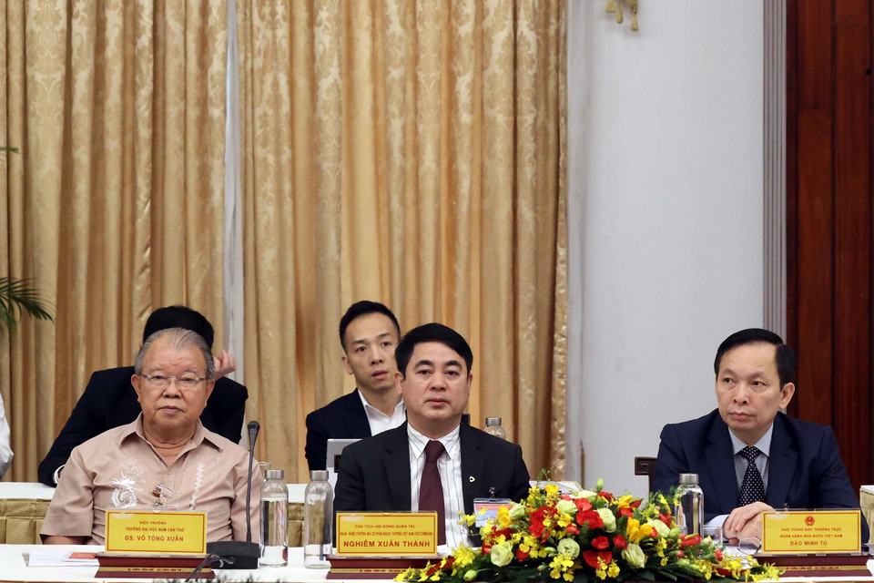 Các đại biểu dự cuộc “Đối thoại 2045.” (Ảnh: Thống Nhất/TTXVN)