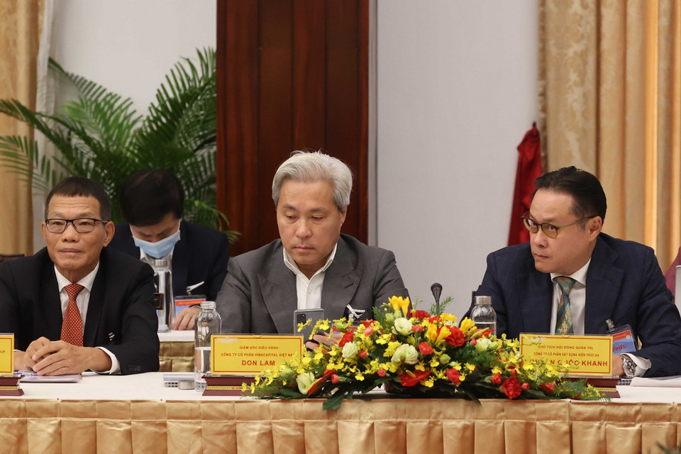 Các đại biểu dự cuộc “Đối thoại 2045.” (Ảnh: Thống Nhất/TTXVN)