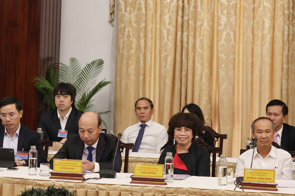 Các đại biểu dự cuộc “Đối thoại 2045.” (Ảnh: Thống Nhất/TTXVN)