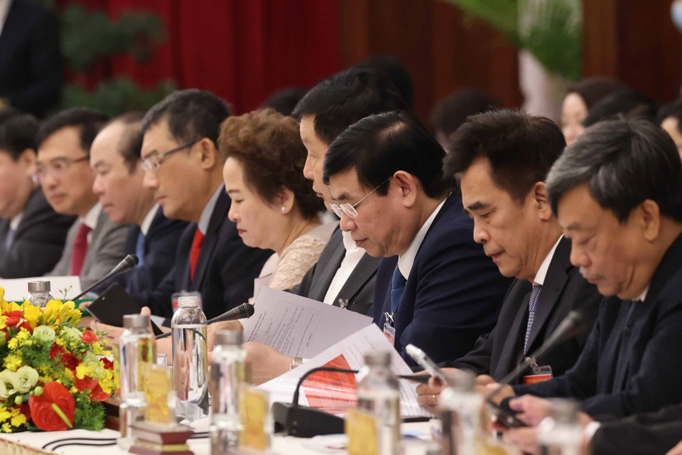 Các đại biểu dự cuộc “Đối thoại 2045.” (Ảnh: Thống Nhất/TTXVN)