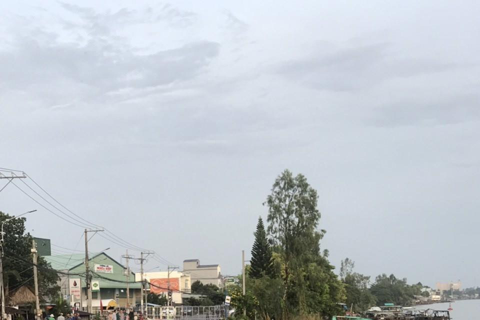 Hiện trường vụ sạt lở. (Ảnh: Công Mạo/TTXVN)